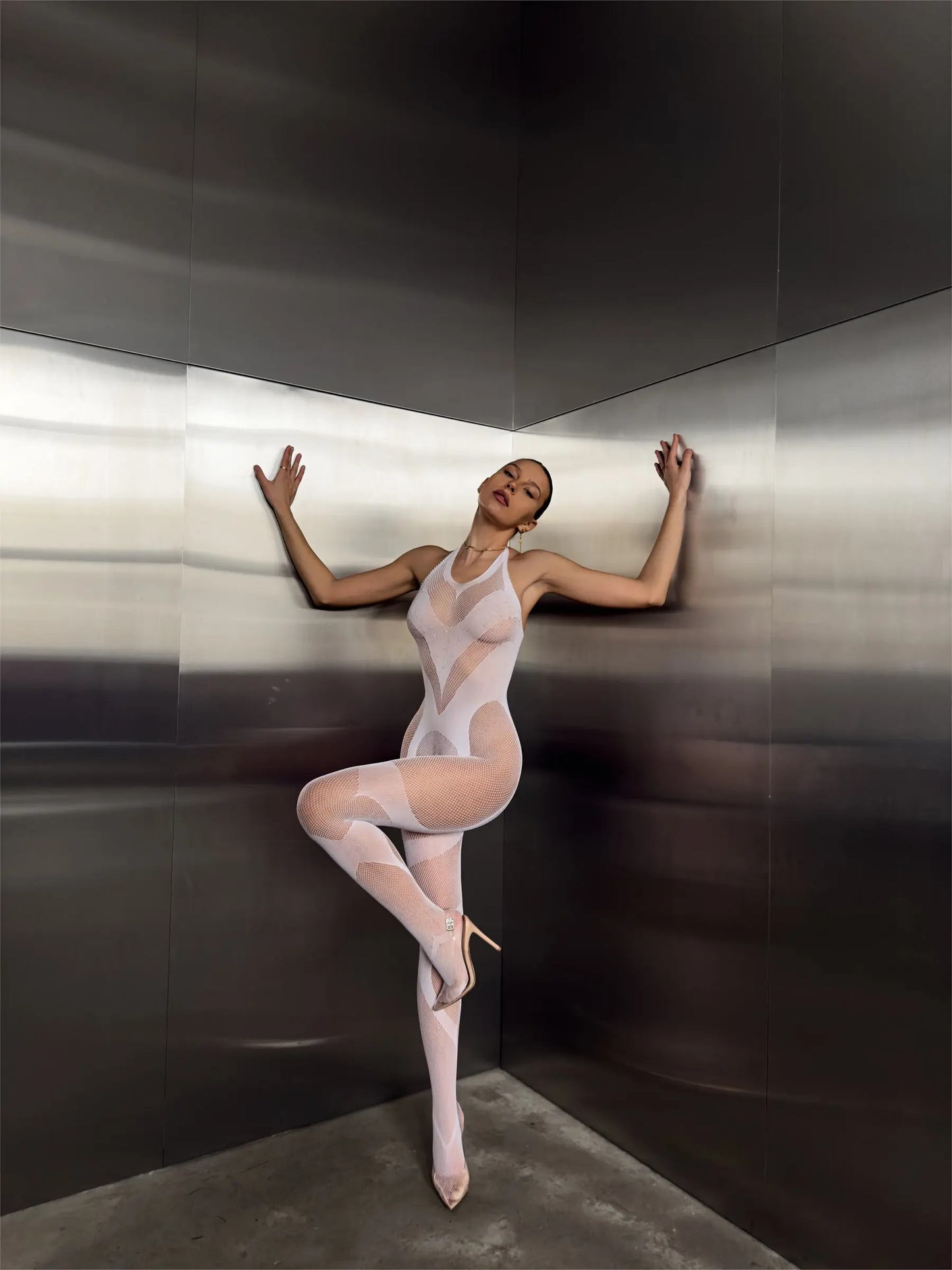 Rhinestone Bodystocking