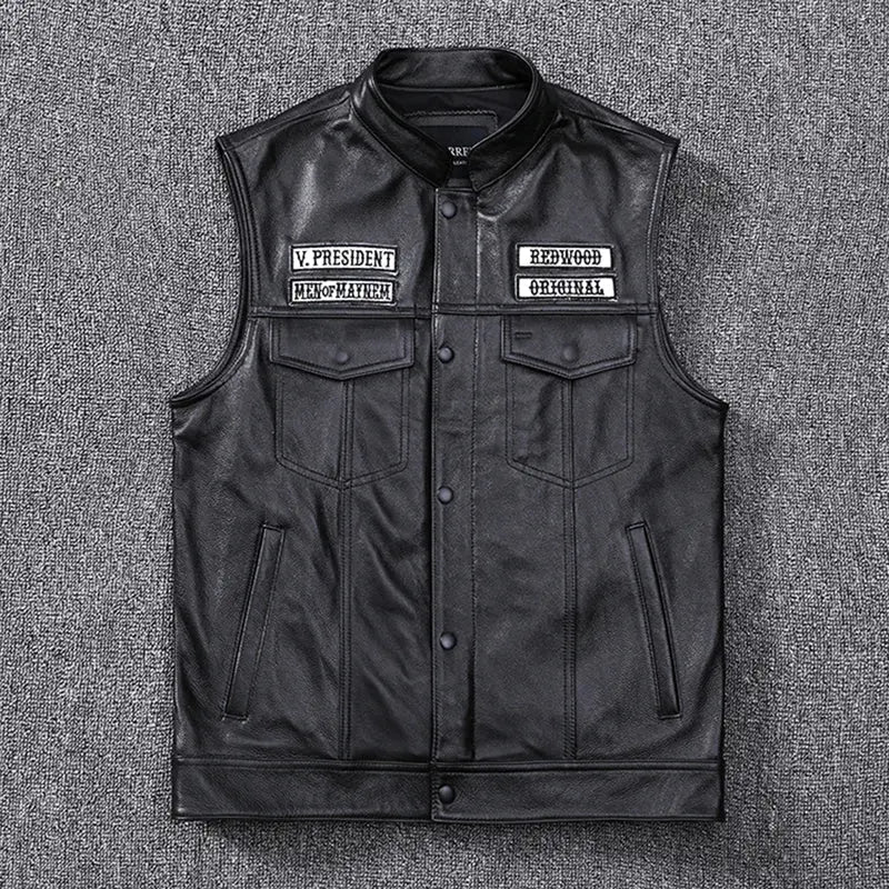 Anarchy Leather Vest