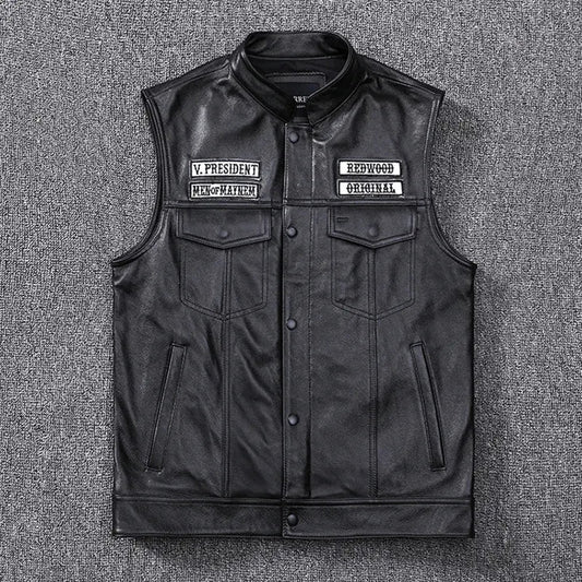 Anarchy Leather Vest
