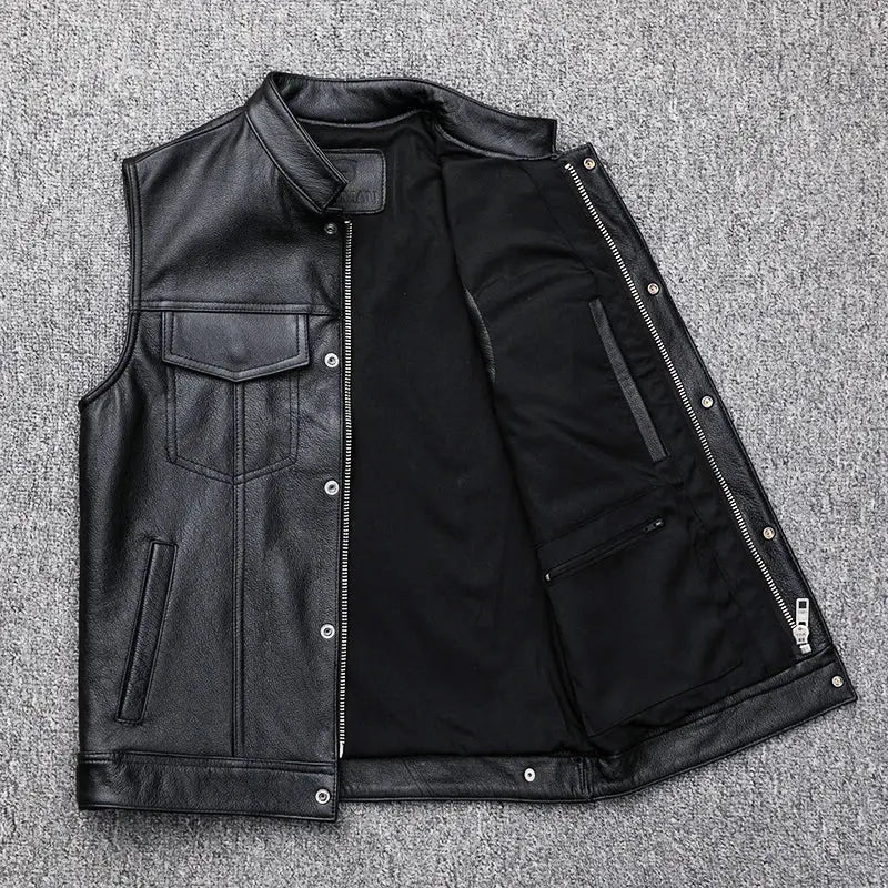 Anarchy Leather Vest