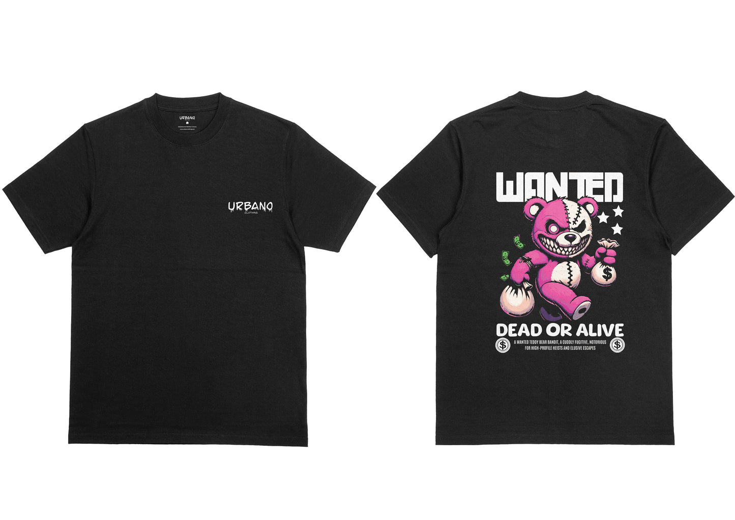 "WANTED: TEDDY THE CASH SNATCHER"