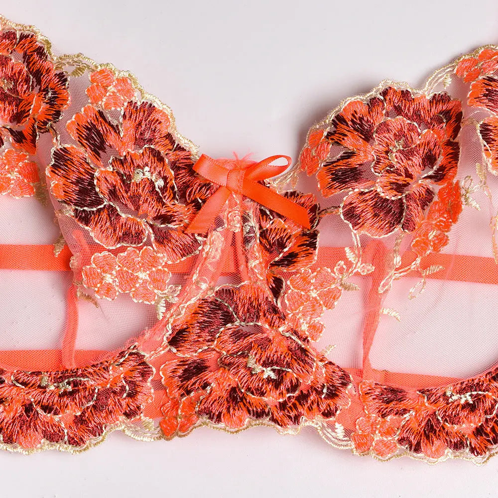 Faded Petals Lingerie Set