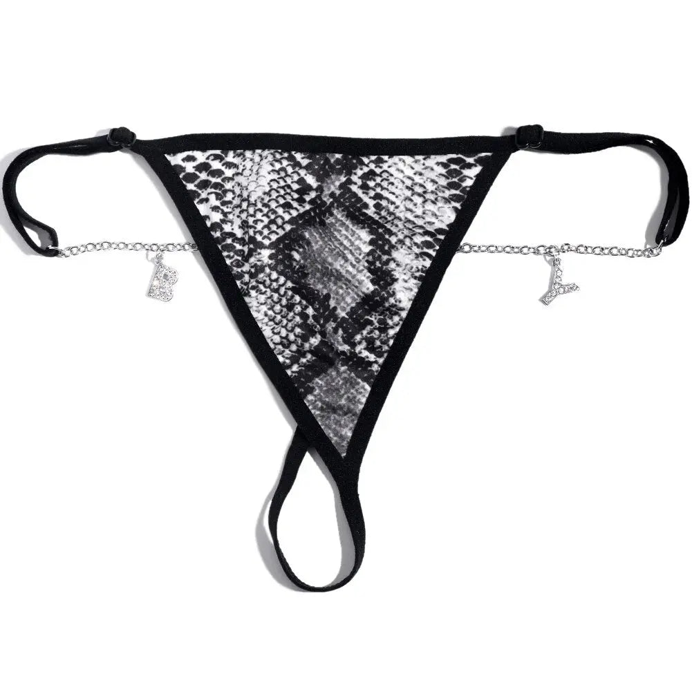 Naughty Whispers Lace Thong