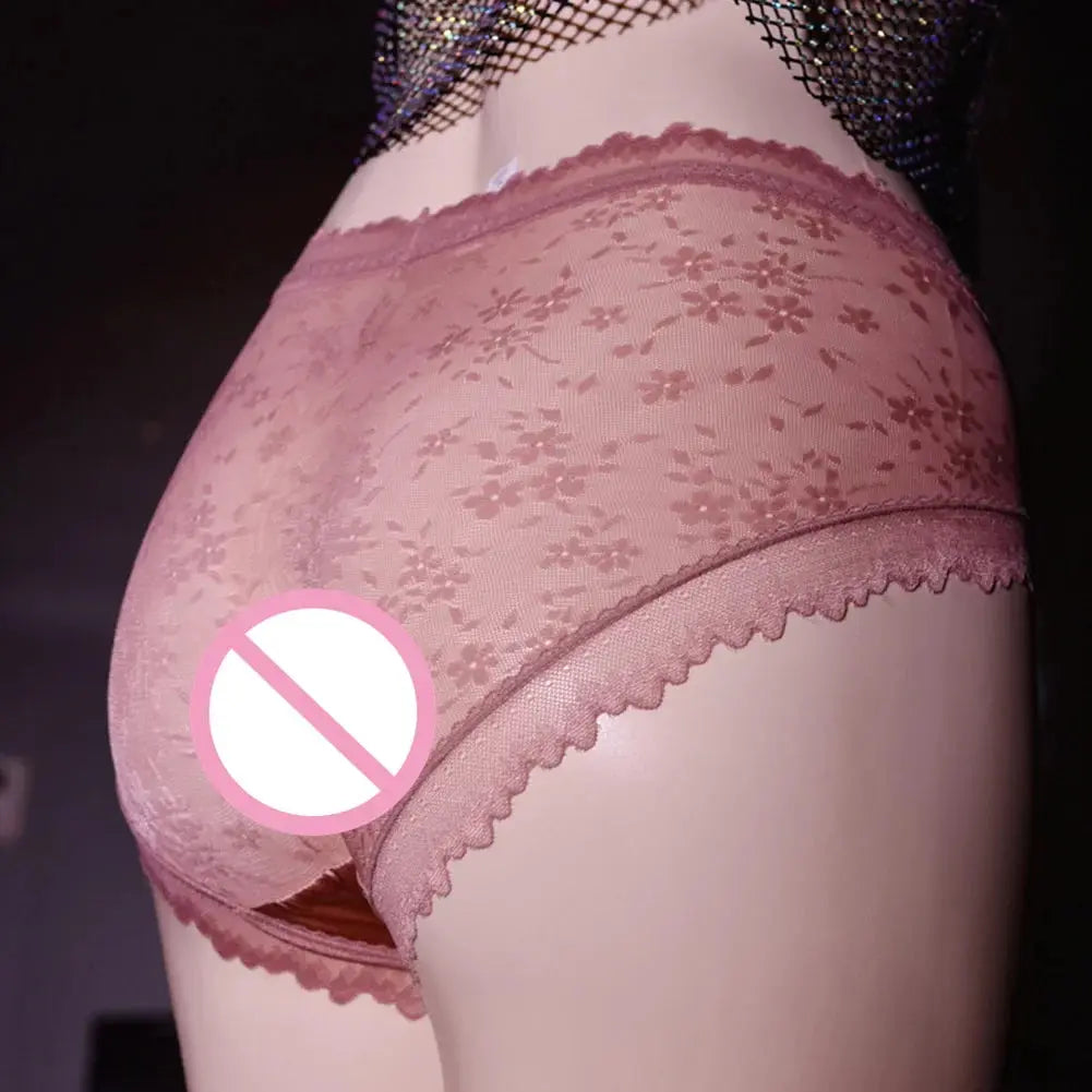 See My Perspective Crotchless Briefs