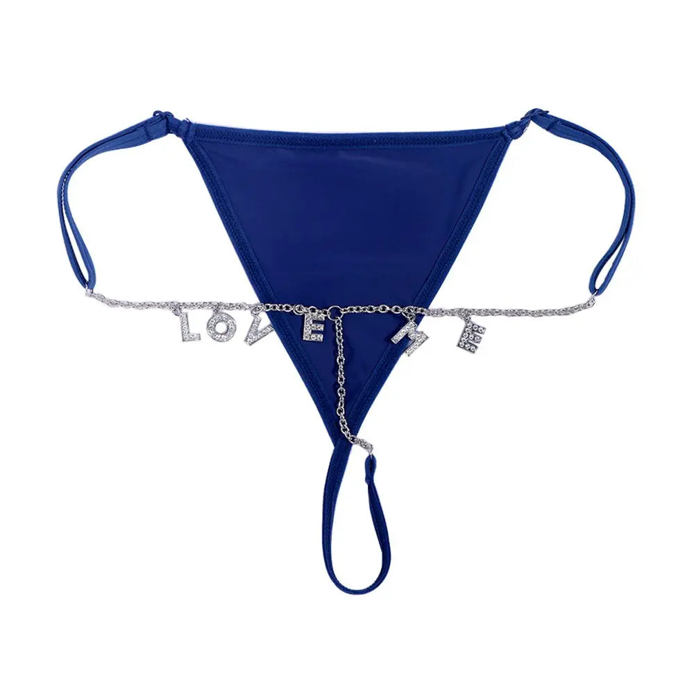 Naughty Whispers Lace Thong