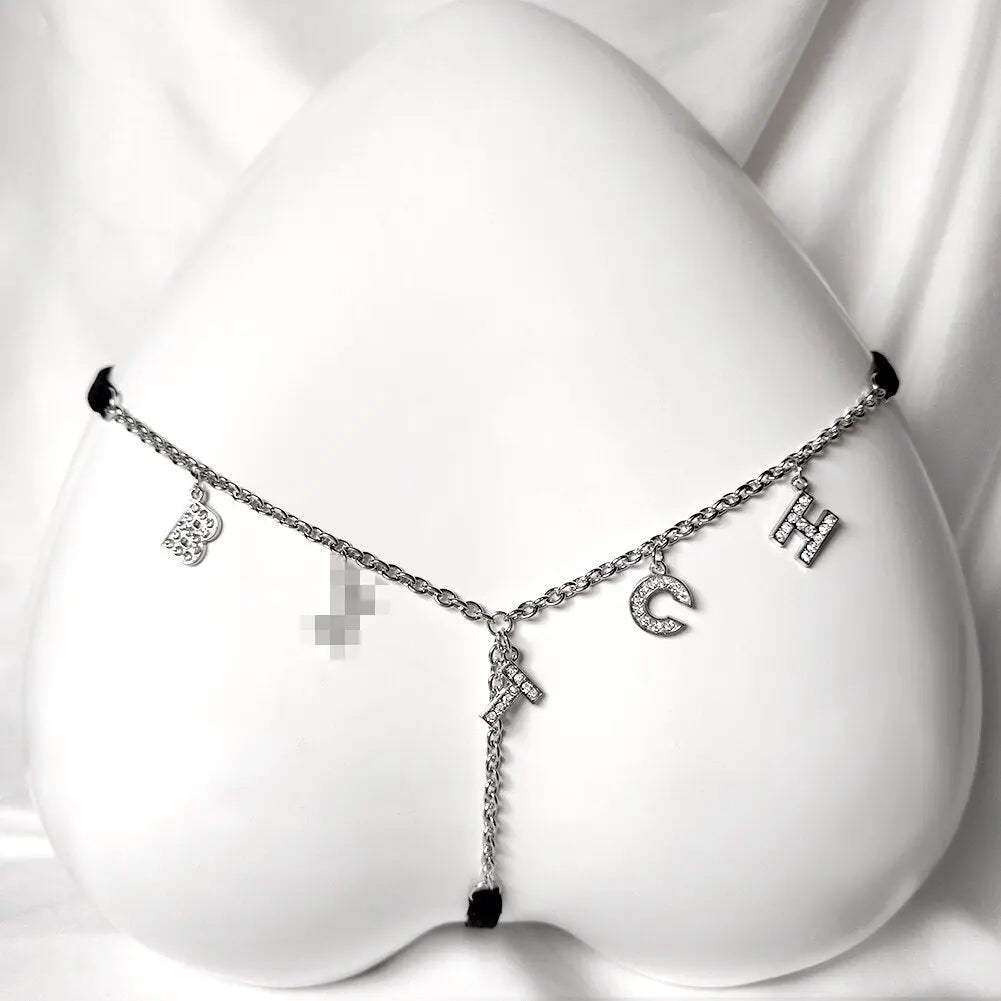 Naughty Whispers Lace Thong