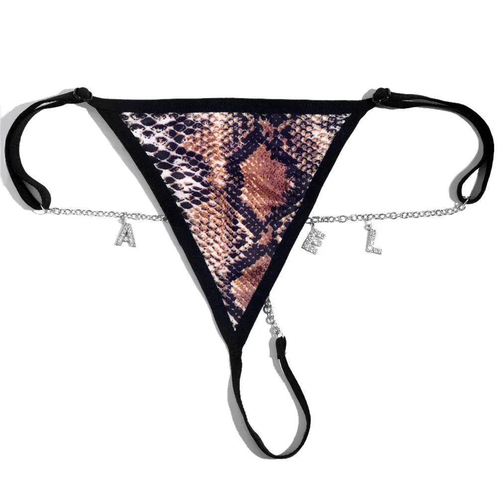 Naughty Whispers Lace Thong