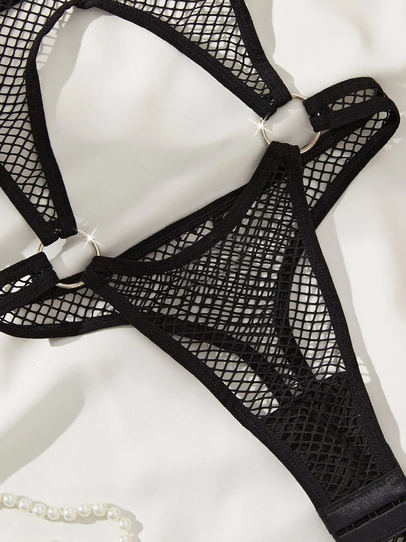 Midnight Snare Bodystocking