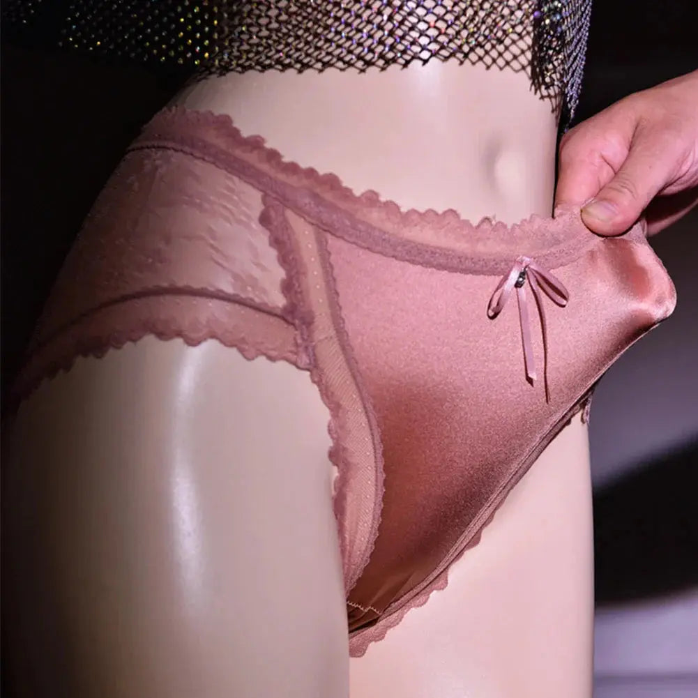 See My Perspective Crotchless Briefs