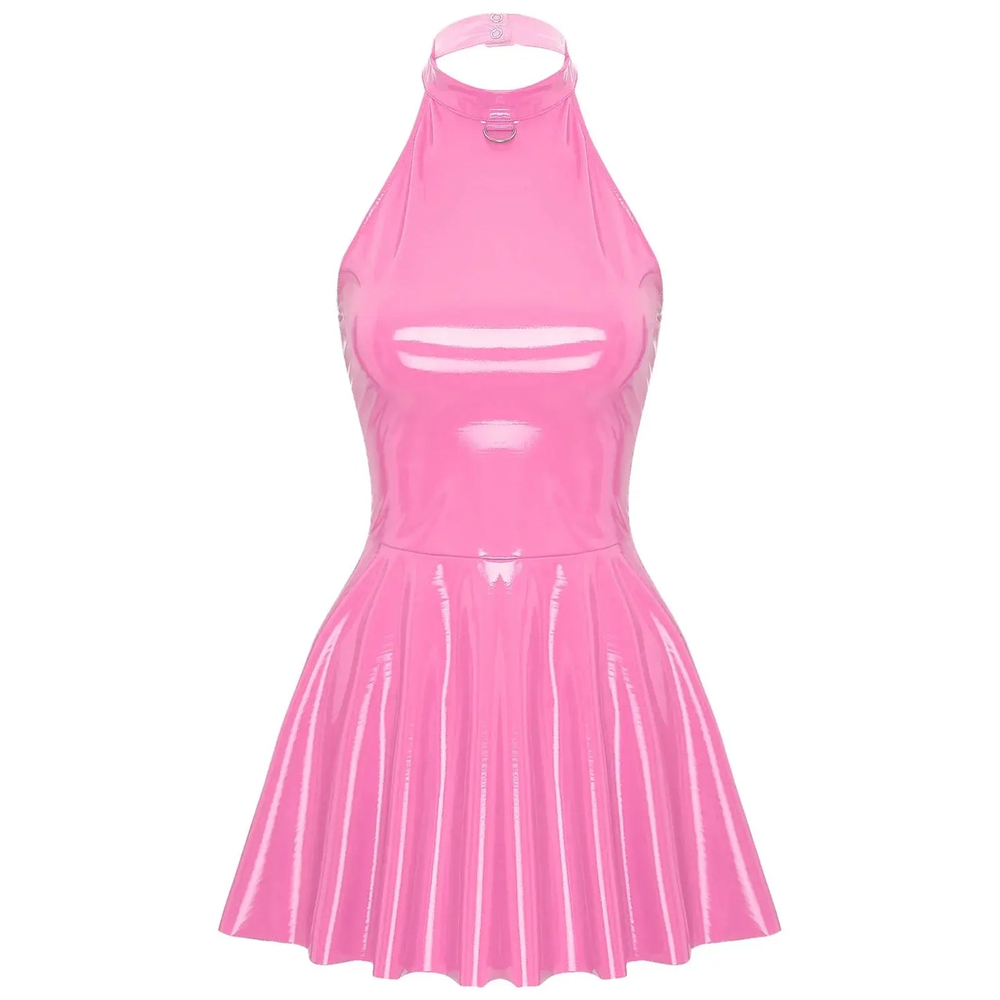 Wetlook Leather Dress