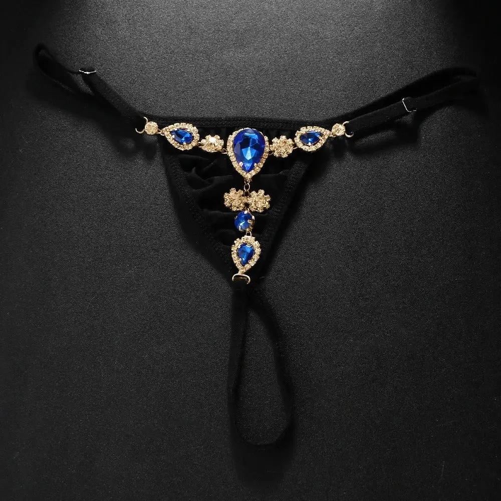 Sapphire Thong