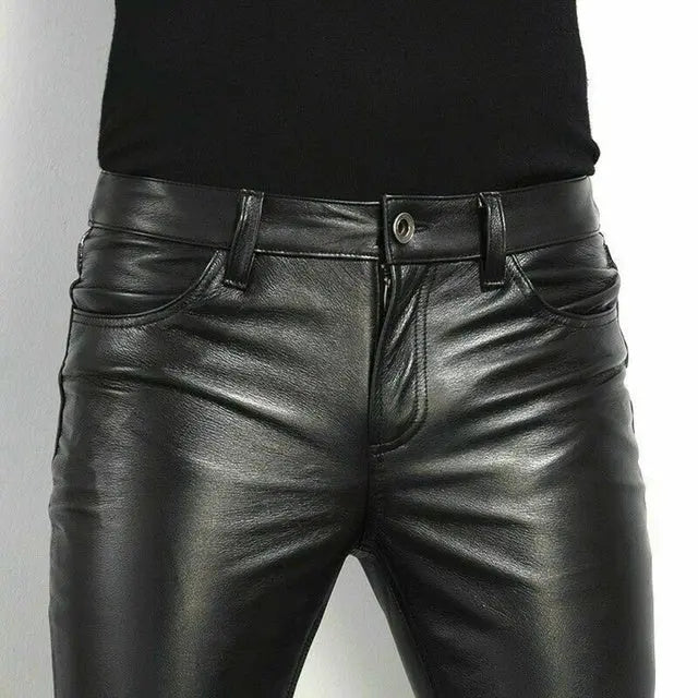 Men Leather Pants