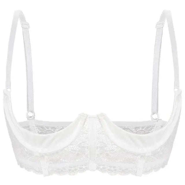 Open Cup Leather Lingerie